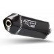 Sistem de evacuare complet 2x1 MIVV SPEED EDGE O.009.LRB negru otel Sistem de evacuare complet 2x1 MIVV SPEED EDGE O.009.LRB negru otel