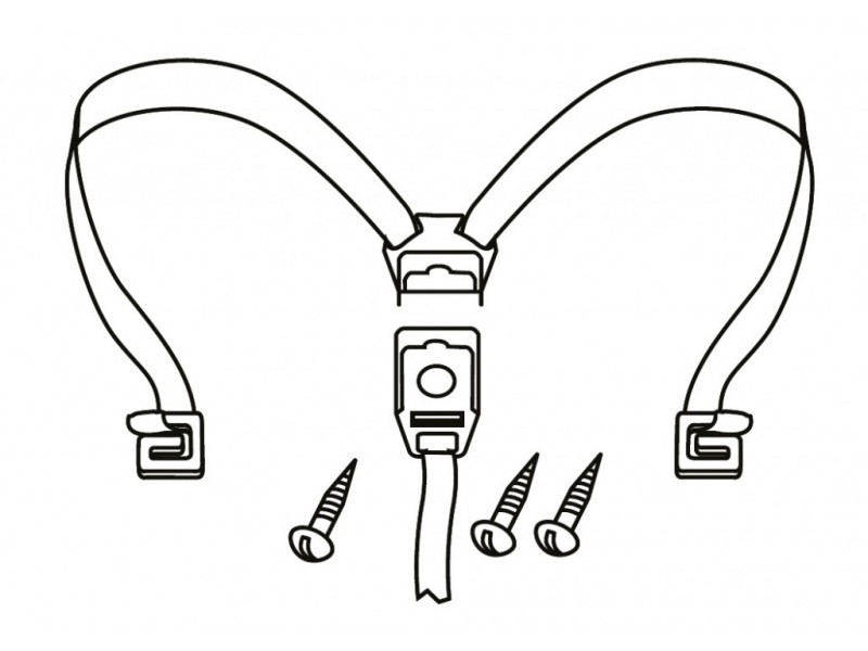 Flexible strap SHAD D1B46CGR for SH46 Flexible strap SHAD D1B46CGR for SH46