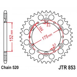 Foaie spate JT JTR 853-49 49T, 520 Foaie spate JT JTR 853-49 49T, 520