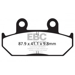 Placute de frana EBC FA124/2 Placute de frana EBC FA124/2