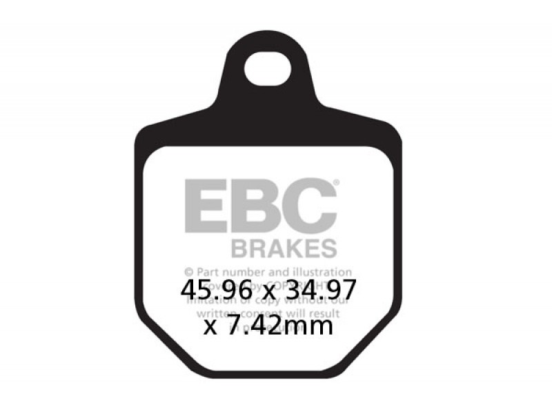 Placute de frana EBC FA433/4 Placute de frana EBC FA433/4