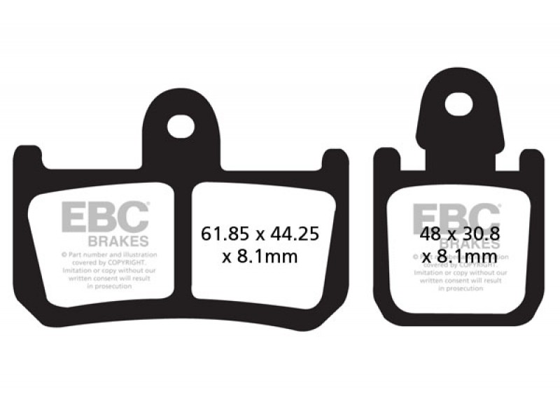 Placute de frana EBC FA442/4