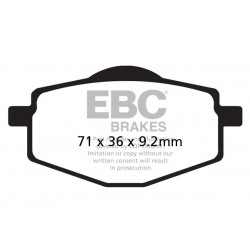 Placute de frana EBC FA101 Placute de frana EBC FA101