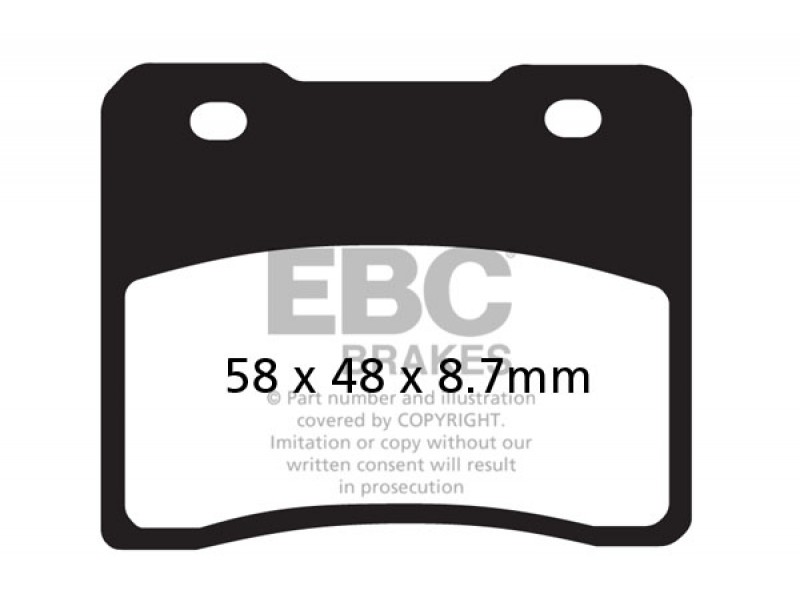 Placute de frana EBC FA102