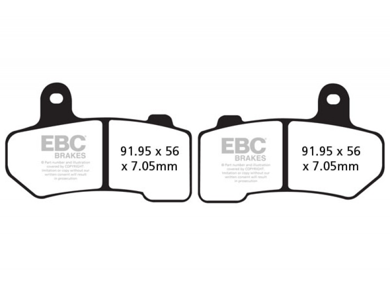Placute de frana EBC FA409