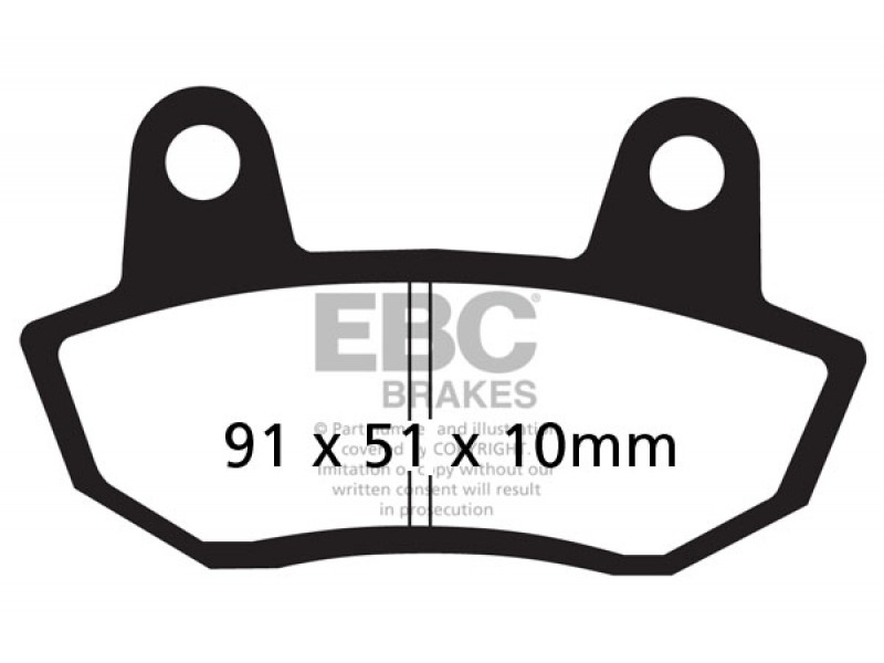 Placute de frana EBC FA090V