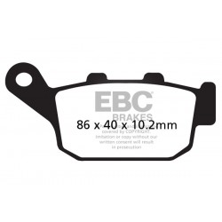 Placute de frana EBC FA140V Placute de frana EBC FA140V