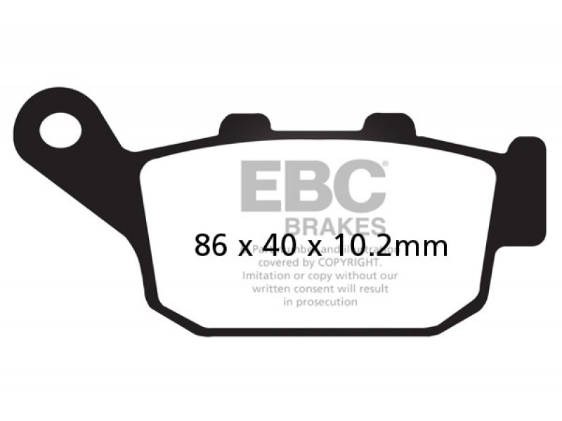 Placute de frana EBC FA140V Placute de frana EBC FA140V