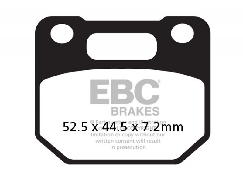 Placute de frana EBC FA110