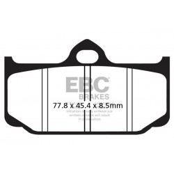 Placute de frana EBC FA211 Placute de frana EBC FA211
