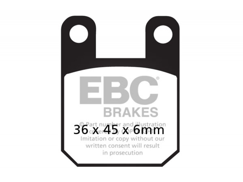 Placute de frana EBC FA115