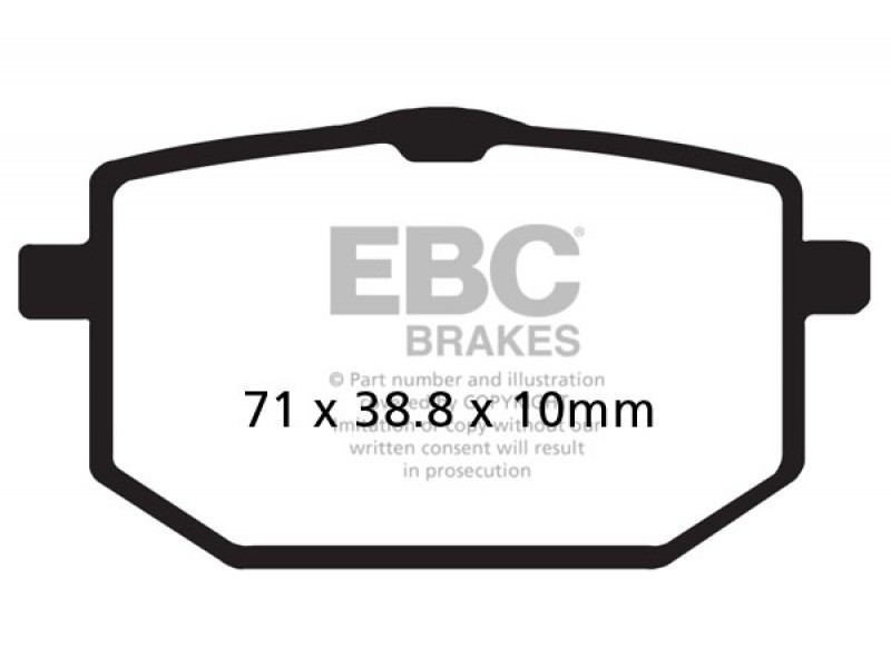 Placute de frana EBC FA118