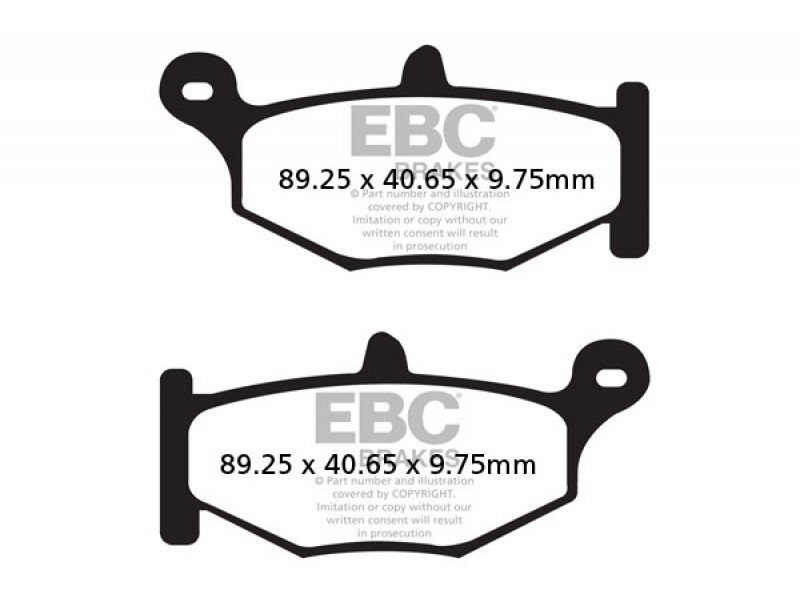 Placute de frana EBC FA419
