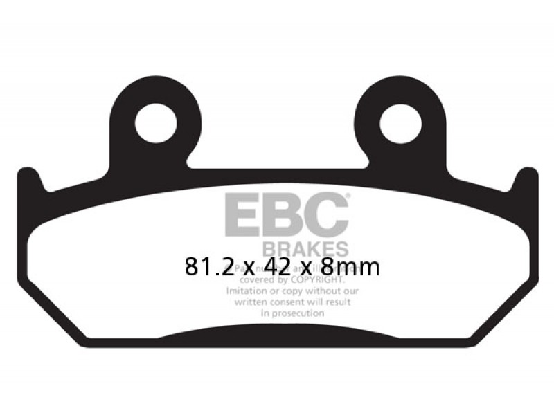 Placute de frana EBC FA121 Placute de frana EBC FA121