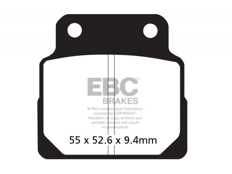 Placute de frana EBC FA122