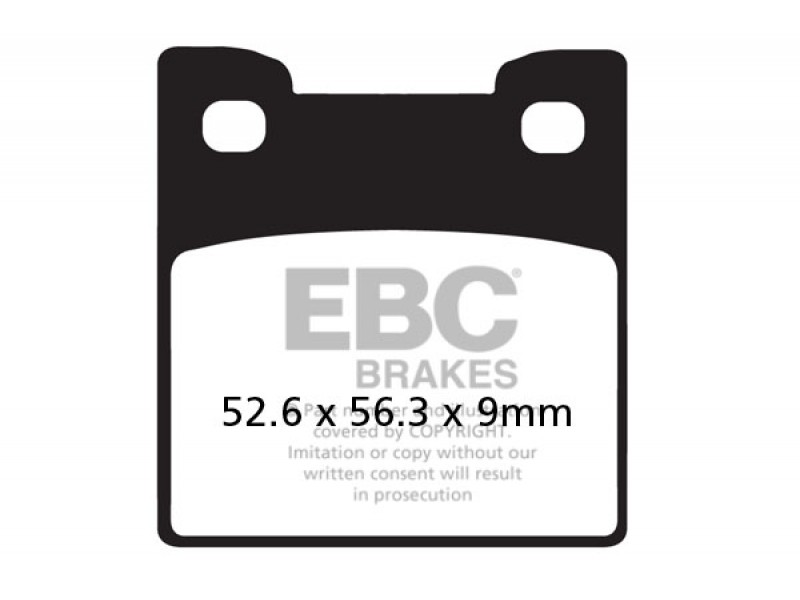 Placute de frana EBC FA222 Placute de frana EBC FA222