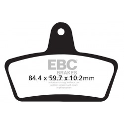 Placute de frana EBC FA623 Placute de frana EBC FA623