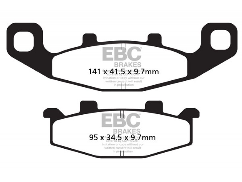 Placute de frana EBC FA129