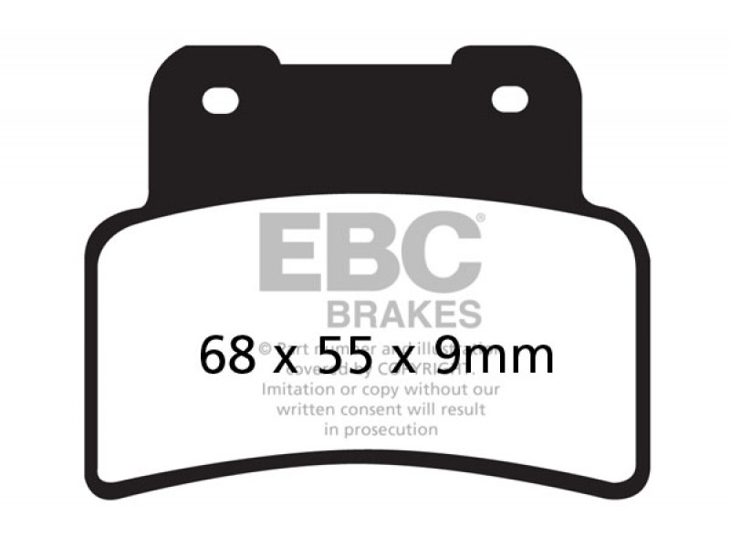 Placute de frana EBC FA432 Placute de frana EBC FA432