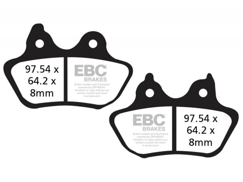 Placute de frana EBC FA434