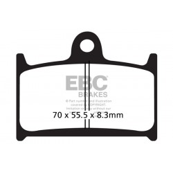 Placute de frana EBC FA236 Placute de frana EBC FA236