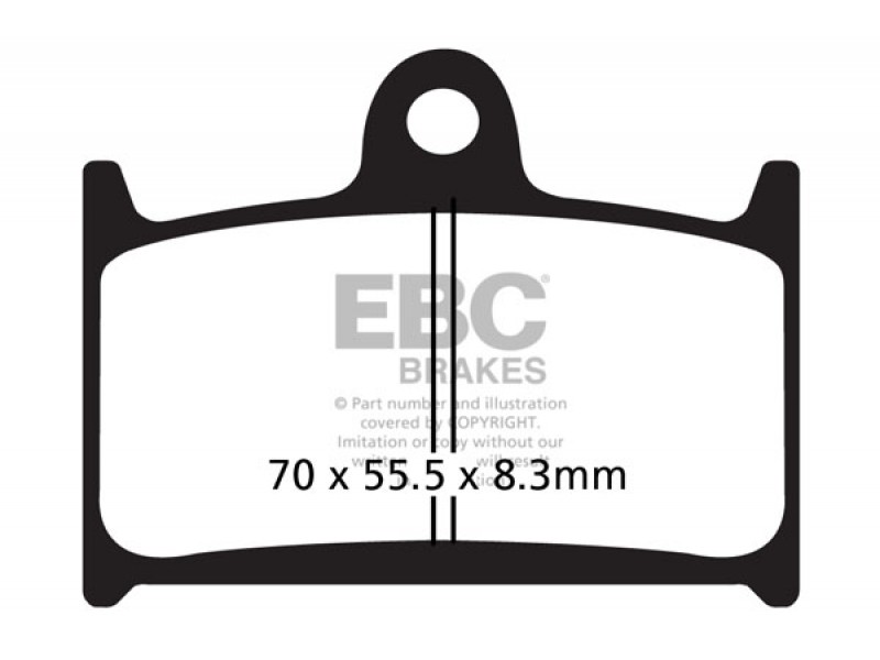 Placute de frana EBC FA236