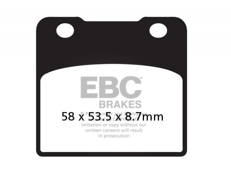 Placute de frana EBC FA103V Placute de frana EBC FA103V