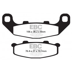 Placute de frana EBC FA141 Placute de frana EBC FA141