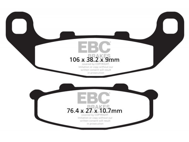 Placute de frana EBC FA141