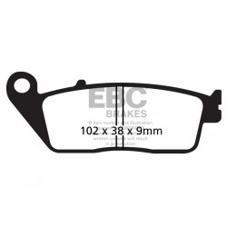 Placute de frana EBC FA142 Placute de frana EBC FA142