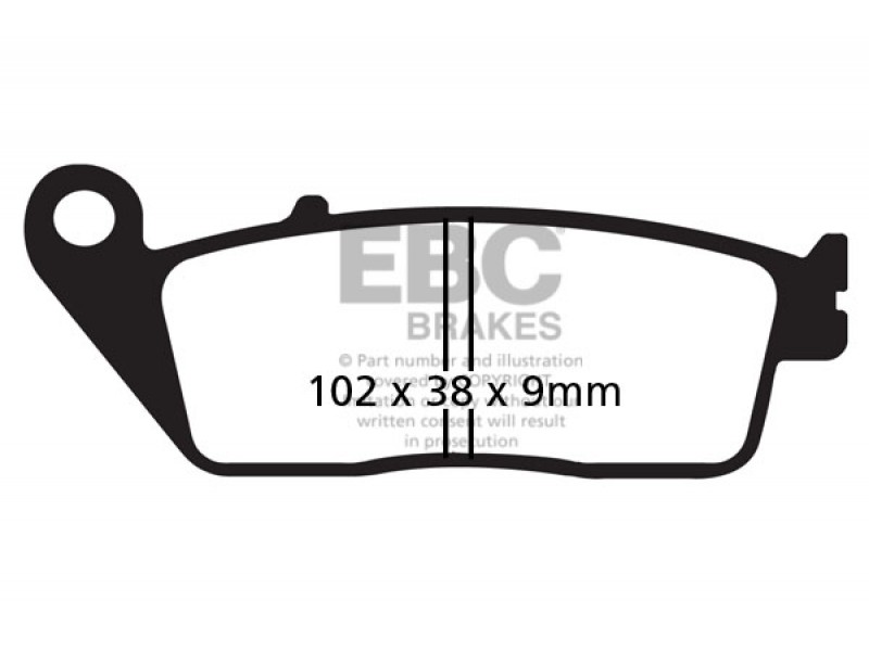 Placute de frana EBC FA142 Placute de frana EBC FA142