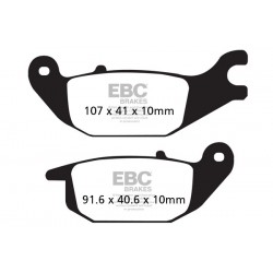 Placute de frana EBC FA343 Placute de frana EBC FA343
