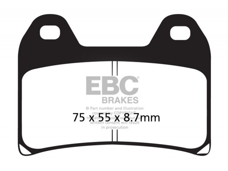Placute de frana EBC FA244 Placute de frana EBC FA244