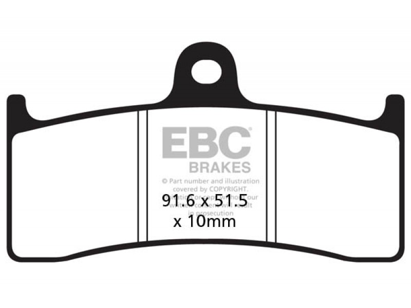 Placute de frana EBC FA249 Placute de frana EBC FA249