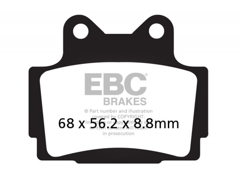 Placute de frana EBC FA104V
