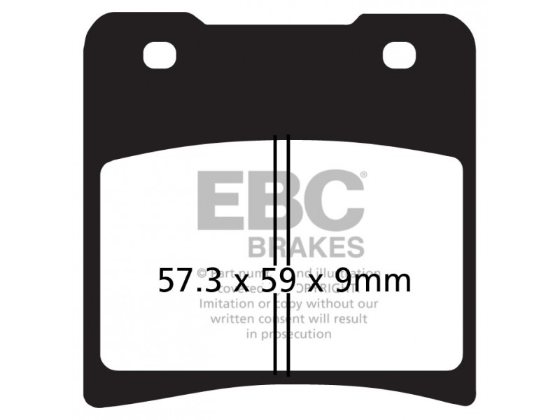 Placute de frana EBC FA150