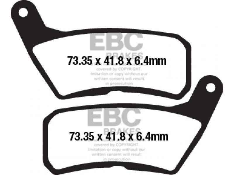 Placute de frana EBC FA654