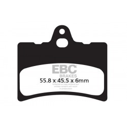 Placute de frana EBC FA156 Placute de frana EBC FA156