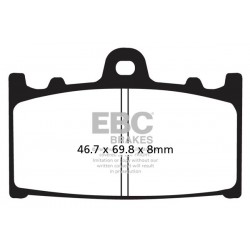 Placute de frana EBC FA158 Placute de frana EBC FA158