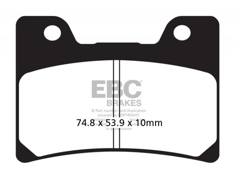 Placute de frana EBC FA160 Placute de frana EBC FA160