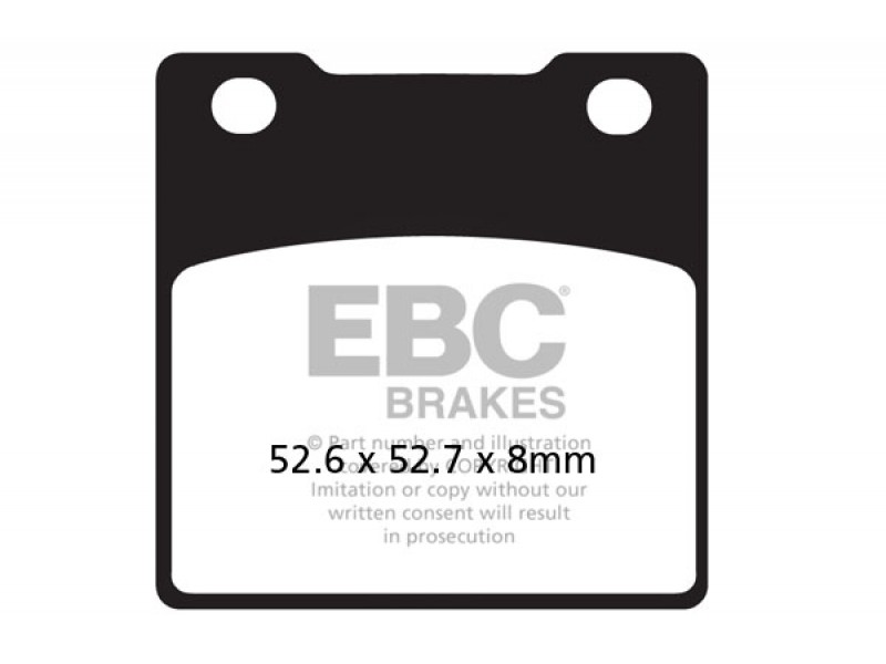 Placute de frana EBC FA161 Placute de frana EBC FA161