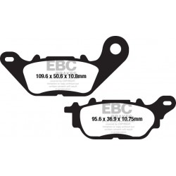 Placute de frana EBC FA662 Placute de frana EBC FA662
