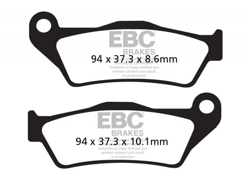 Placute de frana EBC FA363 Placute de frana EBC FA363