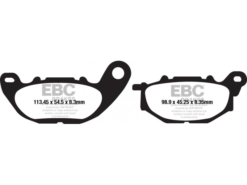 Placute de frana EBC FA663