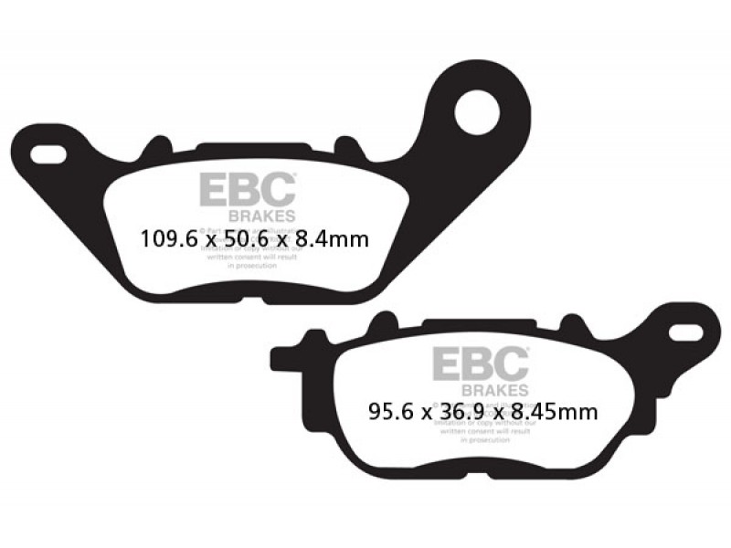 Placute de frana EBC FA464 Placute de frana EBC FA464