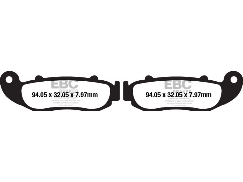 Placute de frana EBC FA664