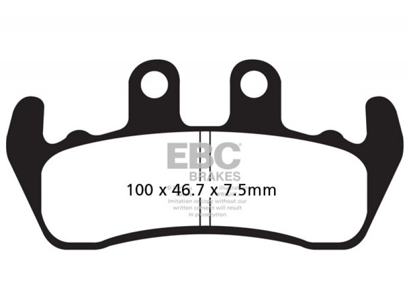Placute de frana EBC FA166