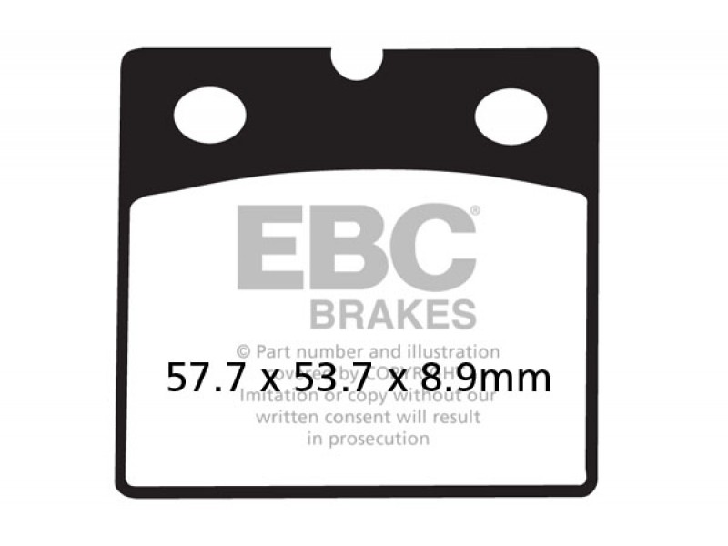 Placute de frana EBC FA171 Placute de frana EBC FA171