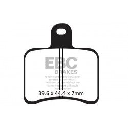 Placute de frana EBC FA272 Placute de frana EBC FA272