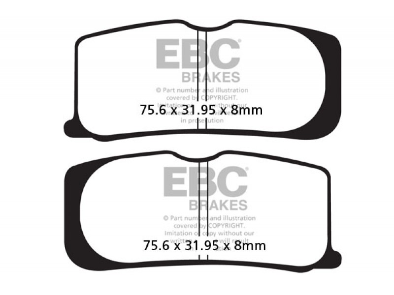 Placute de frana EBC FA474